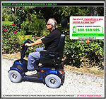 scooter elettrico per disabili e anziani